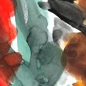 ohne titel, 2023, aquarell auf papier, 65x50 cm, copyright vg bildkunst + axel hptner